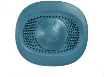 CHPN - Universele Gootsteenstop - Stopper - Blauw - Siliconen - Gootsteen dop - Gootsteen stop - Stop - Haarfilter - Afvoerstop