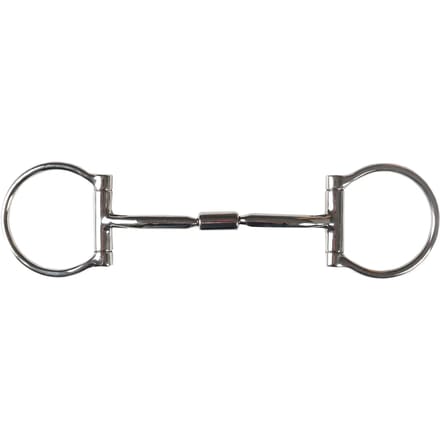 Mors met 2 ringen voor dubbel gebroken paard met rol HORKA