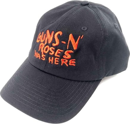 Guns N' Roses - Was Here Baseball pet - Zwart