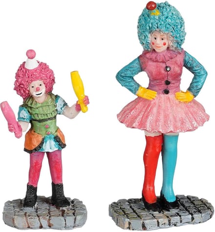Luville - Carnaval Clowns - Set van 2