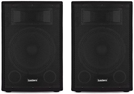 SubZero C12A 600 W actieve PA-luidspeaker, paar