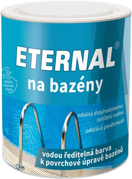 Eternal voor zwembaden 1 kg, Licht Blauw