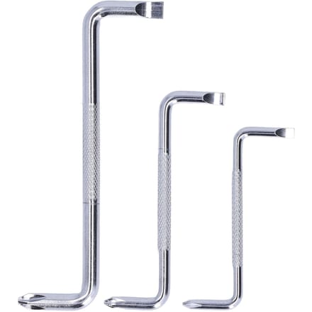 3 stuks Z-type schroevendraaier met korte handgreep 90 graden Dubbelkop offset schroevendraaier voor thuiscomputer fiets gray