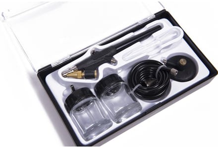 Airbrush Complete Set Slang + adapter + Accessoires