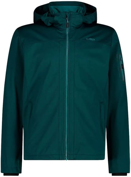 Cmp Zip Hood 39a5027 Softshelljack Groen S Man