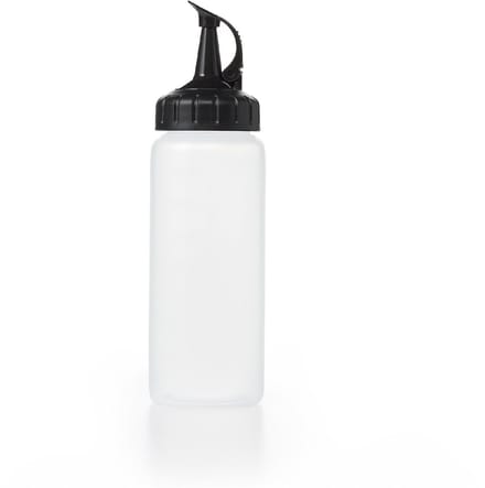 TOVBMUP Professionele knijpfles - Ideaal voor desserts, sauzen, enz. - 350 ml