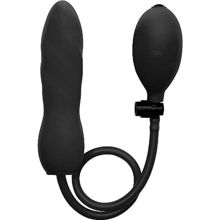 Inflatable Silicone Twist - Black