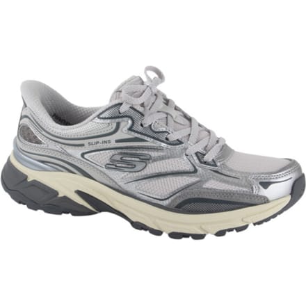 Skechers STAMINA SPORT Dames Instappers - Zilver / Grijs