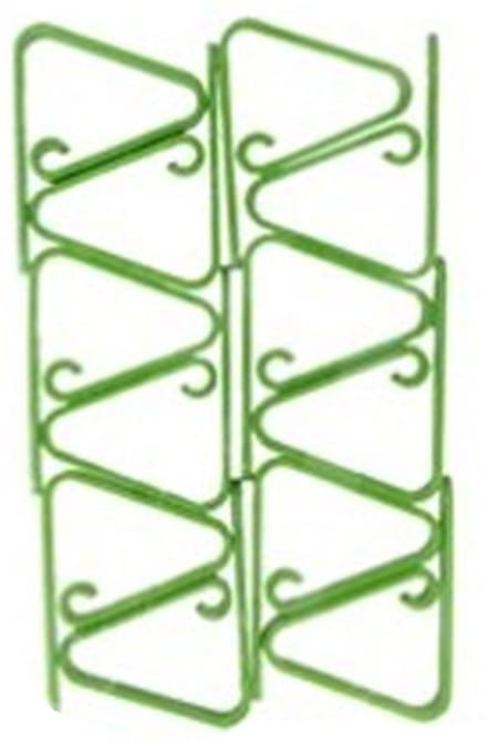 Gerim Kitchen Solutions Tafelkleedklemmen - 12x stuks - groen - kunststof