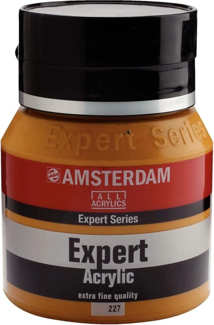 Expert Series Acrylverf Pot 400 ml - Gele Oker 227