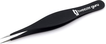 Precision Puntpincet voor Ingegroeide Haren en Splinters - Schuine en Puntige Tip Set