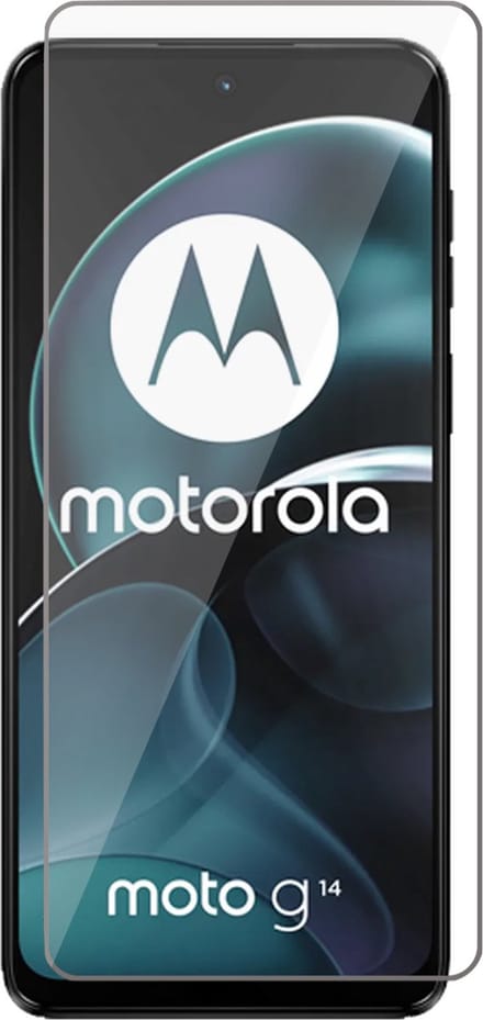Screenprotector geschikt voor Motorola Moto G14 - Glas Screen Protector
