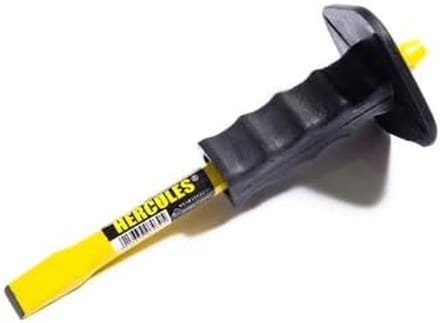 Koude beitel - Metaalbeitel Metselbeitel - Metaal Bewerken - Roestvrij Coating - 25 cm x 19 mm - Geel