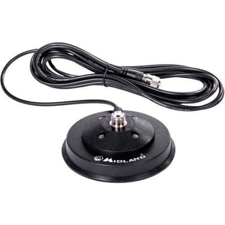 Magneetvoet voor antenne Midland PL Magnetfuss, 117mm C1183