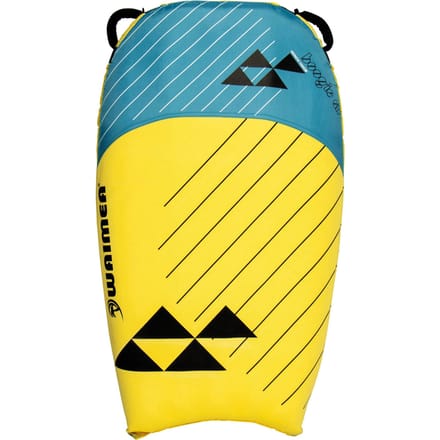 Waimea Opblaasbaar Bodyboard 106 cm - Boogie Air - Geel/Blauw/Zwart