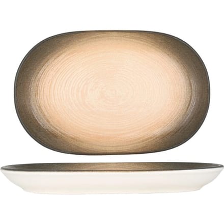 ID Fine Serveerschaal - Canyon - Porselein - 33 cm - set van 2