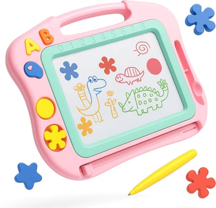 BOTC Tekenbord - Magnetisch - Kids Art - Kleuren Tekenbord - Roze