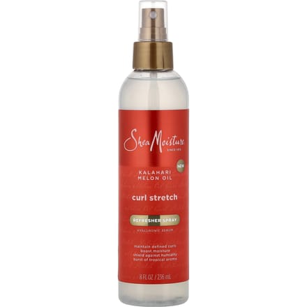 SheaMoisture, Spray Rafraîchissant Curl Stretch, Huile de Melon du Kalahari, 8 fl oz (236 ml) red