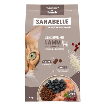 Sanabelle Sensitive met Lam Kattenvoer - 2 kg