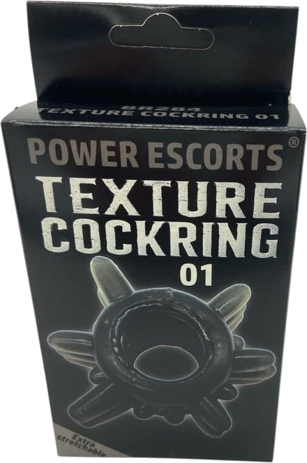 BR284 – Power Escorts Texture Cockring 01