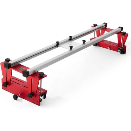 Chariot de défonceuse, 64 pouces, Gabarit portable et facile à régler pour aplanir les planches, Chariot de défonceuse pour le bricolage en menuiserie pour aplanir les planches, Gabarit de guidage pour planches, Coupe d'ajustement