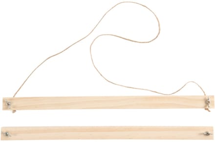 Posterhanger crea com bxhxd 33.6x2x2.2cm hout | 10 stuks
