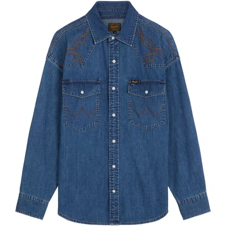 Shirt met lange mouwen Wrangler Western