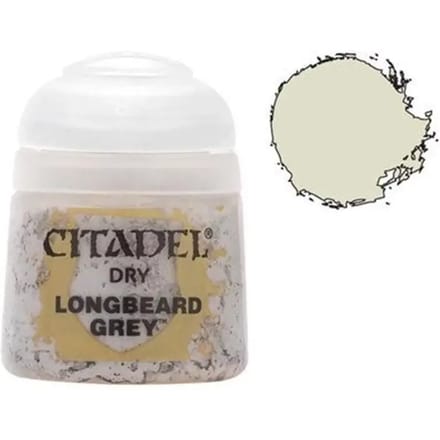 Verfpot Games Workshop Citadel - Dry Longbeard Grey