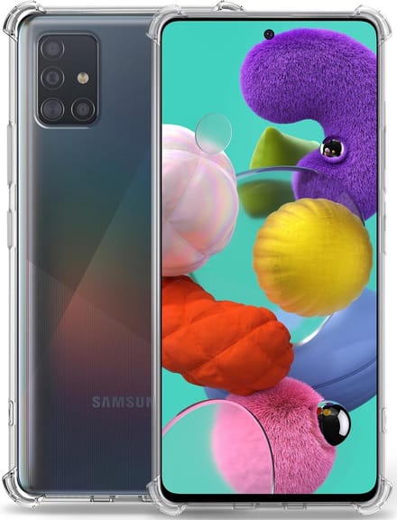 Hoesje geschikt voor Samsung Galaxy A51 - Back Cover Transparant Shockproof
