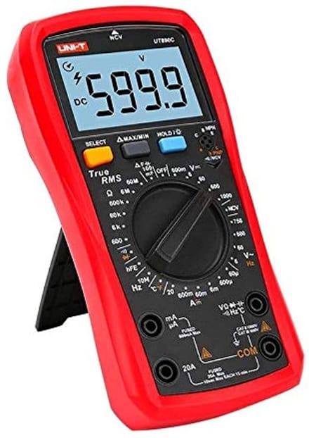 Digitale Multimeter 6000 Tellingen True RMS voor Elektrisch Onderhoud
