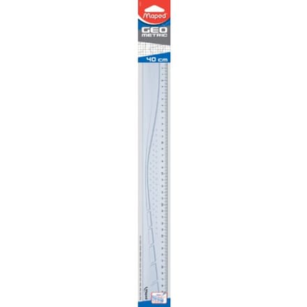 Liniaal Maped Geometric 40cm transparant