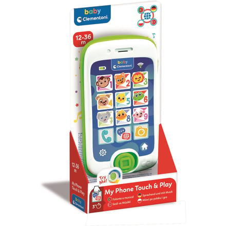 Pratende smartphone. Touchscreen.
