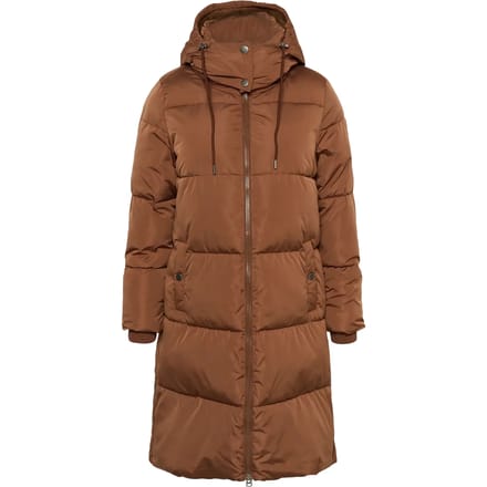 Damesjack met lange capuchon KAFFE Curve Nikole