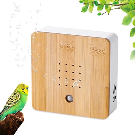 ZRSS® Vogelhuisje met Geluid - Met Bewegingssensor - Voor op Toilet - Natuurlijk geluid