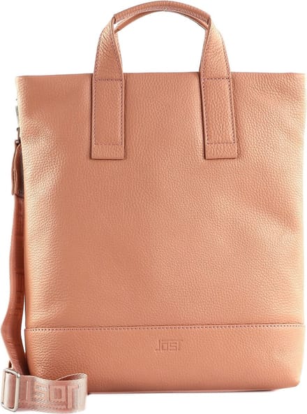 JOST Leren Rugzak Schoudertas Vika X-Change Bag Apricot Oud roze