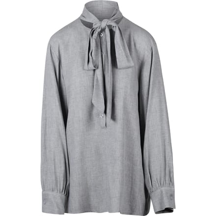 La Femme Blanche - Shirt - 461710 - Grey