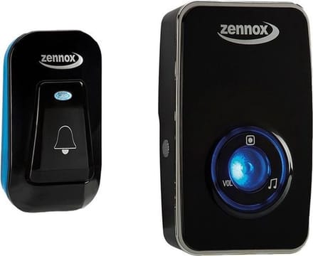 Zennox Melody Plug-in Draadloze Verlichte Deurbel