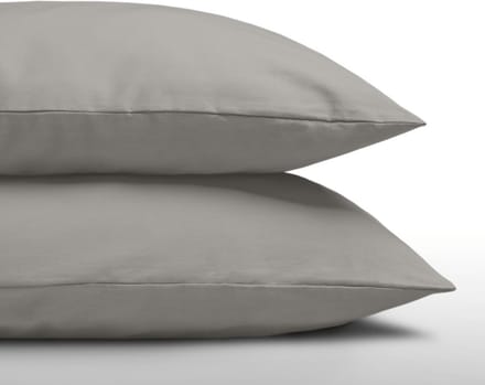 Zelesta Everyday Uni Kussenslopen Tender Grey - Kussenslopen 60 x 70 set van 2