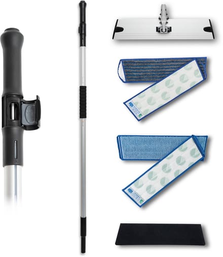 Numatic vloerwisset 40cm met sprayfunctie / Nu-tech / spray mopsteel/microvezel