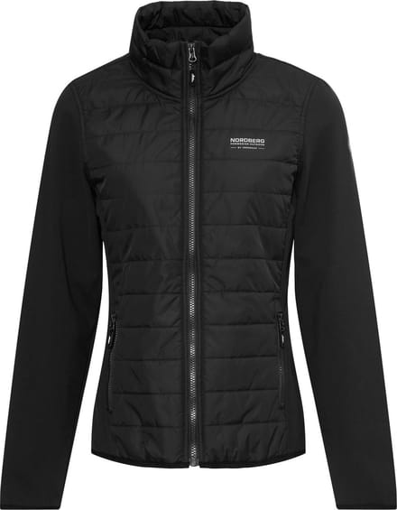 Nordberg Trine Fleece Vest - Zwart - Maat S