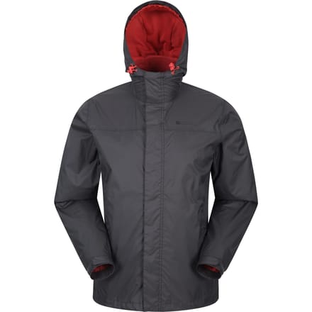 Mountain Warehouse Torrent Waterdichte Jas voor heren (Grijs)