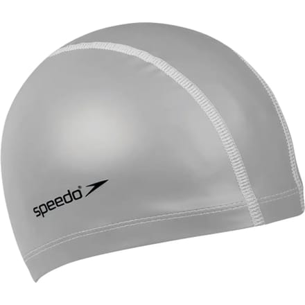 Speedo zwemcap Pace Cap - siliconen badmuts voor volwassenen - zilver.