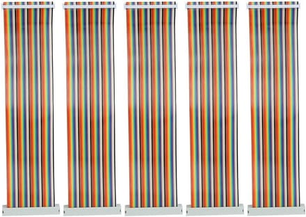 5Pcs GPIO Kabel Male naar Female 40-pins Verlengkabel 20cm voor Raspberry Pi en Computer Accessoires