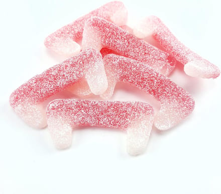 Zure Draculatanden Snoep - 3kg - Rood - Roze - Wit - Zuur