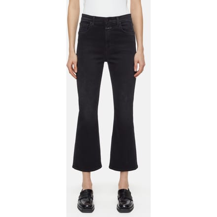 Closed Hi-sun Jeans Dark Grey Größe: W25L32 | Ausgestellte Hosen Outlet | Damen | Grau
