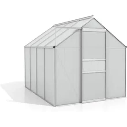 Vitavia Tuinkas Kit Comet 5000 - Polycarbonaat - 4mm - 5,01m² - 257x195x197cm - Aluminium