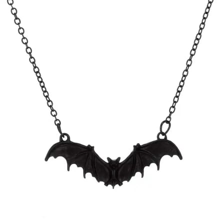 Vleermuis Ketting - Zwart