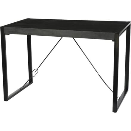 Livingfurn - Bartafels Norris Bar Table 140cm - Mangohout / Gecoat Staal
