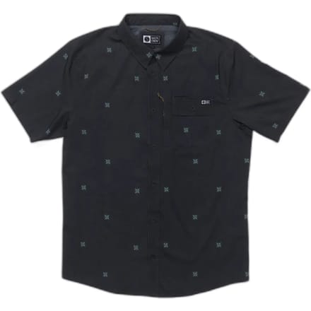 Salty Crew Flagship Uv Button Up Shirt zwart
