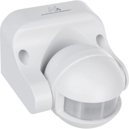 Infrarood Bewegingssensor 180° met Schemersensor voor Binnen en Buiten - IP44, 12m Bereik, 300/1200W